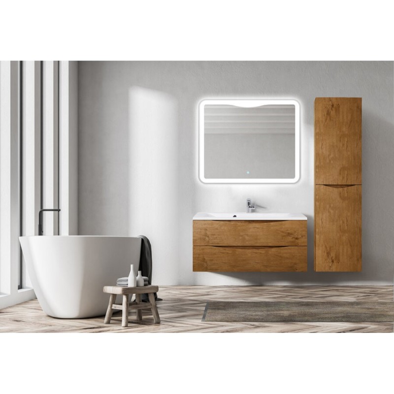 Тумба под раковину BelBagno Marino MARINO-1200-2C-SO-RN-P, 120 х 45 х 55 см, Rovere Nature - светло-коричневый