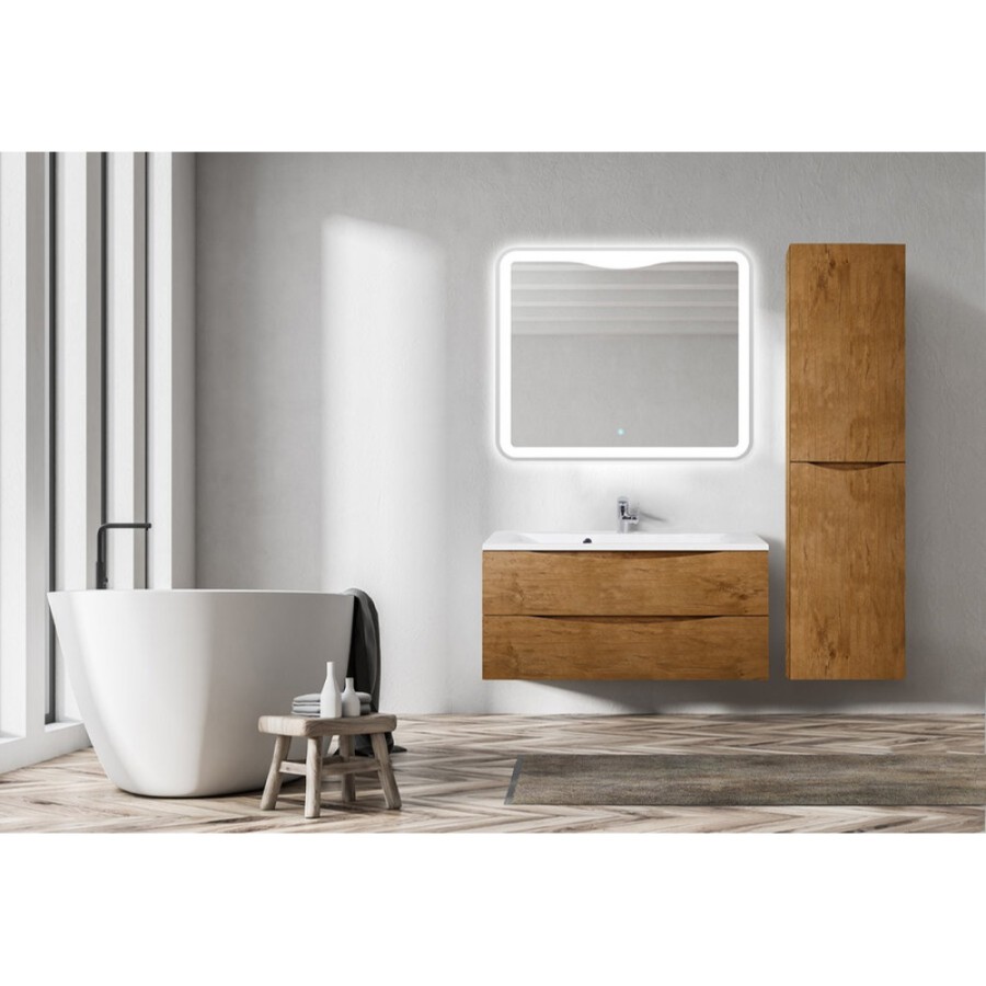 Тумба под раковину BelBagno Marino MARINO-1200-2C-SO-RN-P, 120 х 45 х 55 см, Rovere Nature - светло-коричневый