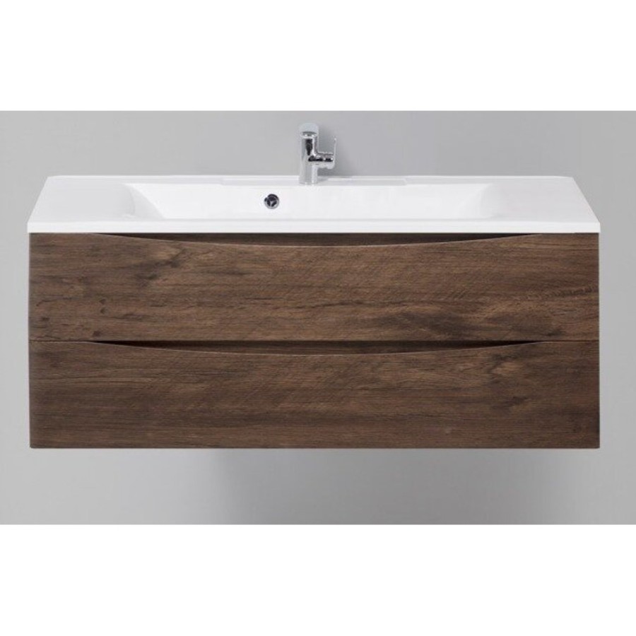 Тумба под раковину BelBagno Marino MARINO-1200-2C-SO-RW-P, 120 см, Rovere Moro - темно-коричневый