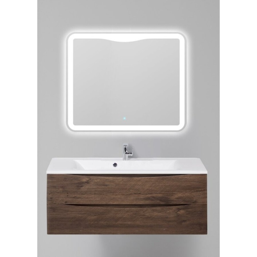 Тумба под раковину BelBagno Marino MARINO-1200-2C-SO-RW-P, 120 см, Rovere Moro - темно-коричневый