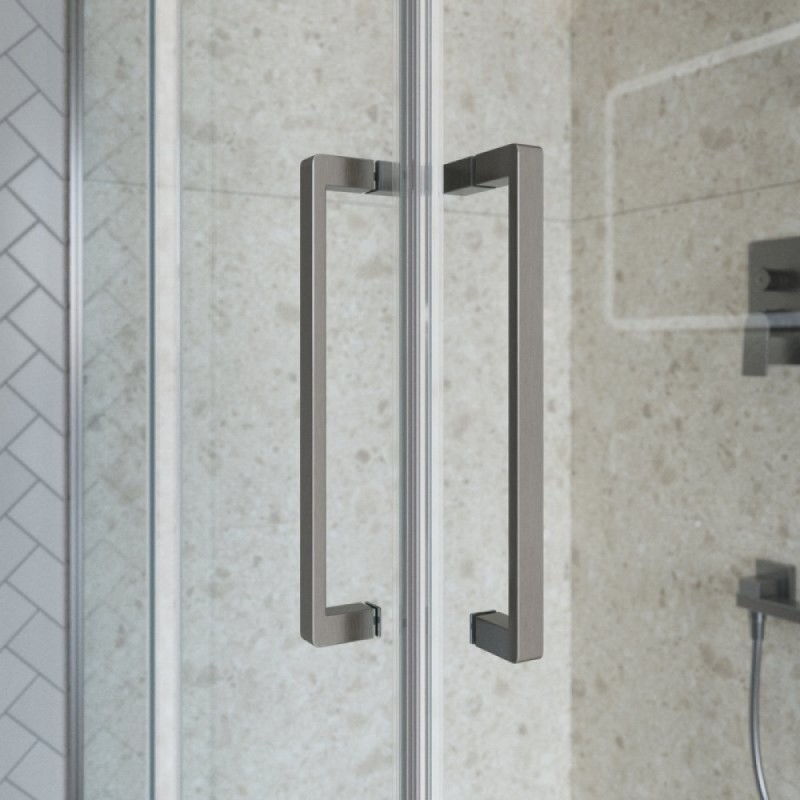 Душевой уголок BelBagno MARINO-2-AH-2-120/90-C-CR, 120 x 90 см, стекло прозрачное, профиль хром