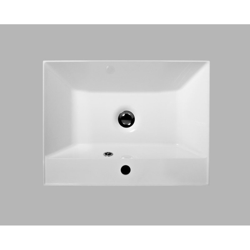 Тумба под раковину BelBagno Marino MARINO-600-2C-PIA-BL-P, 60 х 45 х 80 см, Bianco Lucido - белый глянец