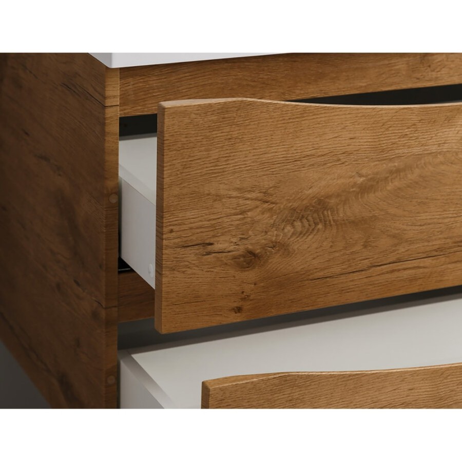 Тумба под раковину BelBagno Marino 60 см, Rovere Nature, светло-коричневый, MARINO-600-2C-SO-RN-P