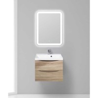 Тумба под раковину BelBagno Marino MARINO-600-2C-SO-WO-P 60 см, подвесная, цвет белый дуб (rovero bianco)