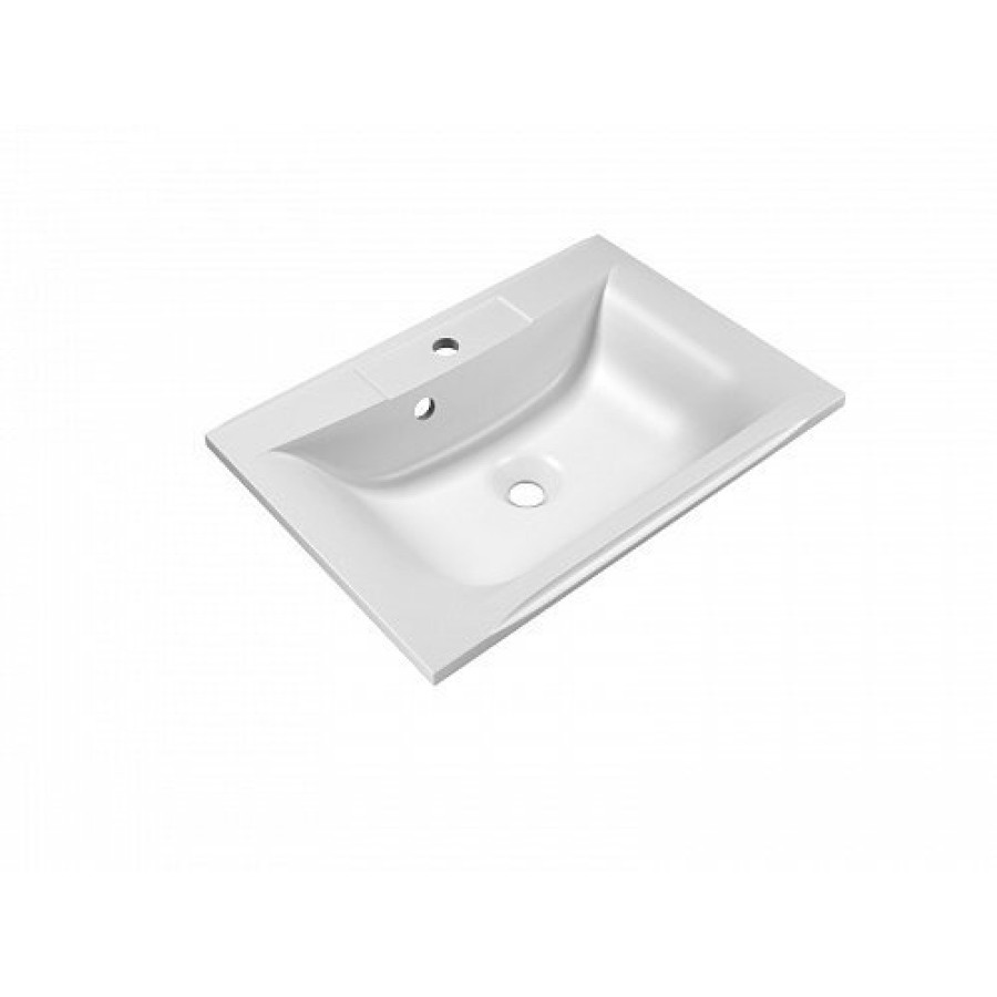 Тумба под раковину BelBagno Marino MARINO-650-2C-SO-RG-P, 65 х 45 х 55 см, Rovere Grigio - светлое дерево