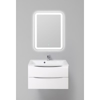 Тумба под раковину BelBagno Marino MARINO-800-2C-SO-BL-P, 80 х 45 х 55 см, Bianco Lucido - белый глянец