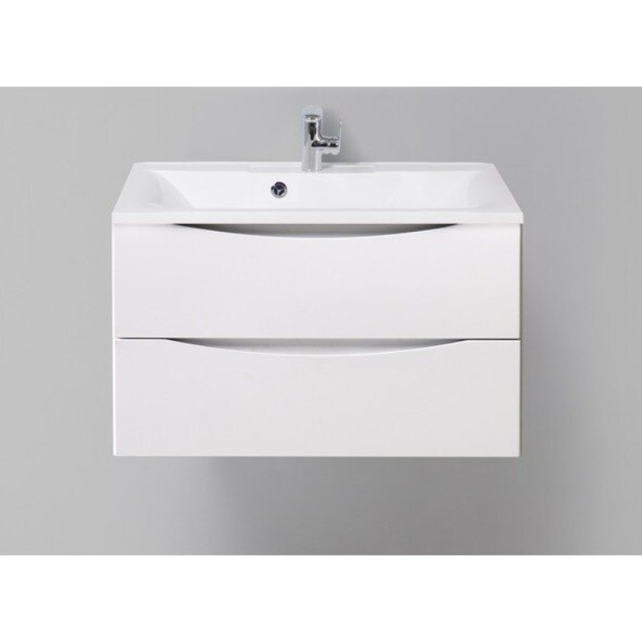 Тумба под раковину BelBagno Marino MARINO-800-2C-SO-BO-P, 80 х 45 х 55 см, Bianco Opaco - белый матовый