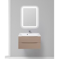 Тумба под раковину BelBagno Marino MARINO-800-2C-SO-CL-P, 80 х 45 х 55 см, Capucino Lucido - бежевый глянец