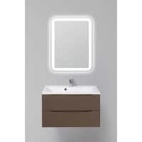 Тумба под раковину BelBagno Marino MARINO-800-2C-SO-CTO-P, 80 х 45 х 55 см, Cioccolato Opaco - коричневый матовый