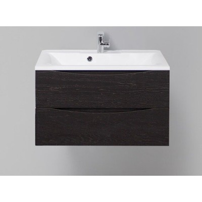 Тумба под раковину BelBagno Marino MARINO-800-2C-SO-RCA-P, 80 х 45 х 55 см, Rovere Cioccolato Amaro - коричневый темный