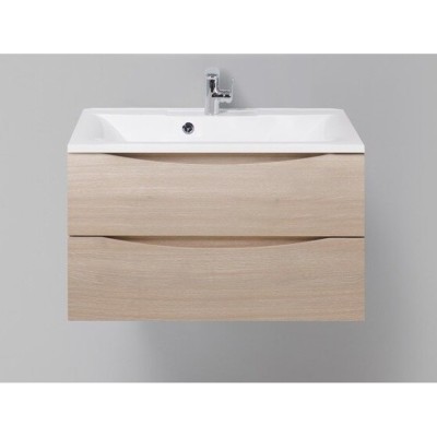 Тумба под раковину BelBagno Marino MARINO-800-2C-SO-RG-P, 80 х 45 х 55 см, Rovere Grigio - светлое дерево
