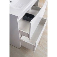 Тумба под раковину BelBagno Marino MARINO-900-2C-PIA-BL-P, 90 х 45 х 80 см, Bianco Lucido - белый глянец