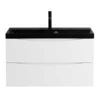 Тумба под раковину BelBagno Marino MARINO-900-2C-SO-BO-P, 90 х 45 х 55 см, Bianco Opaco - белый матовый