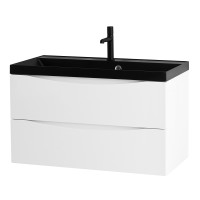 Тумба под раковину BelBagno Marino MARINO-900-2C-SO-BO-P, 90 х 45 х 55 см, Bianco Opaco - белый матовый