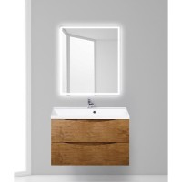 Тумба под раковину BelBagno Marino MARINO-900-2C-SO-RN-P, 90 х 45 х 55 см, Rovere Nature - светло-коричневый