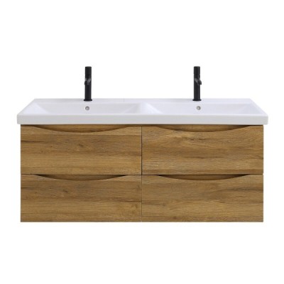 Тумба под раковину BelBagno Marino 120 см, подвесная, цвет Rovere Rustico, MARINO-CER-1200-4C-SO-2-RR-P