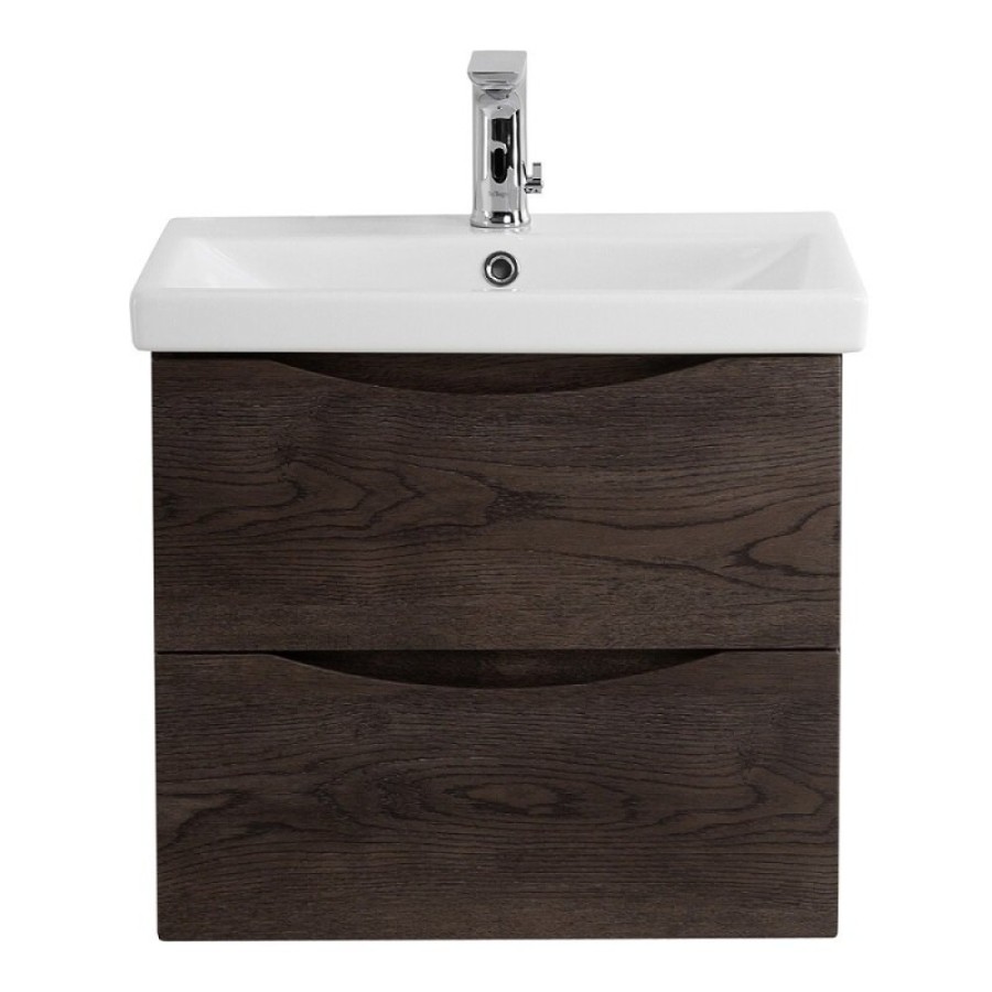 Тумба под раковину BelBagno Marino-Cer 60, подвесная, цвет Rovere Nature Grigio, Marino-Cer-600-2C-SO-RNG-P