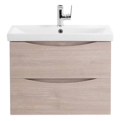 Тумба под раковину BelBagno Marino-Cer 70 см, подвесная, цвет Rovere Grigio, MARINO-CER-700-2C-SO-RG-P
