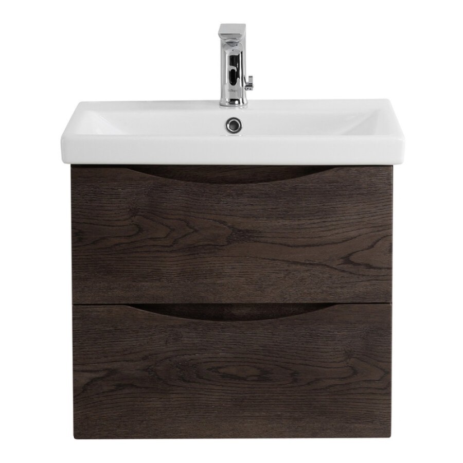 Тумба под раковину BelBagno Marino-Cer 70 см, подвесная, цвет Rovere Nature Grigio, MARINO-CER-700-2C-SO-RNG-P
