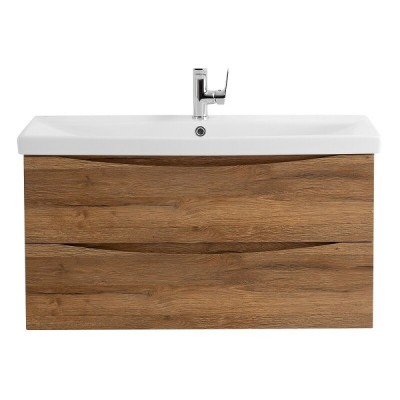 Тумба под раковину BelBagno Marino-Cer 90, подвесная, цвет Rovere Rustico, MARINO-CER-900-2C-SO-RR-P