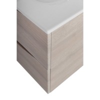 Тумба под раковину BelBagno Marino-Cer-Mini-500-2C-SO-RG-P, 50 см, подвесная, Rovere Grigio