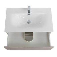 Тумба под раковину BelBagno Marino-Cer-N-1000-2C-SO-RG-P, 100 см, подвесная, Rovere Grigio