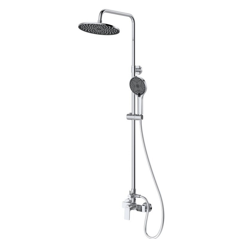 Комплект смесителей BelBagno MARINO-DOCM/LVM-CRM, для ванны и душа, для раковины, хром