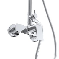 Комплект смесителей BelBagno MARINO-DOCM/LVM-CRM, для ванны и душа, для раковины, хром