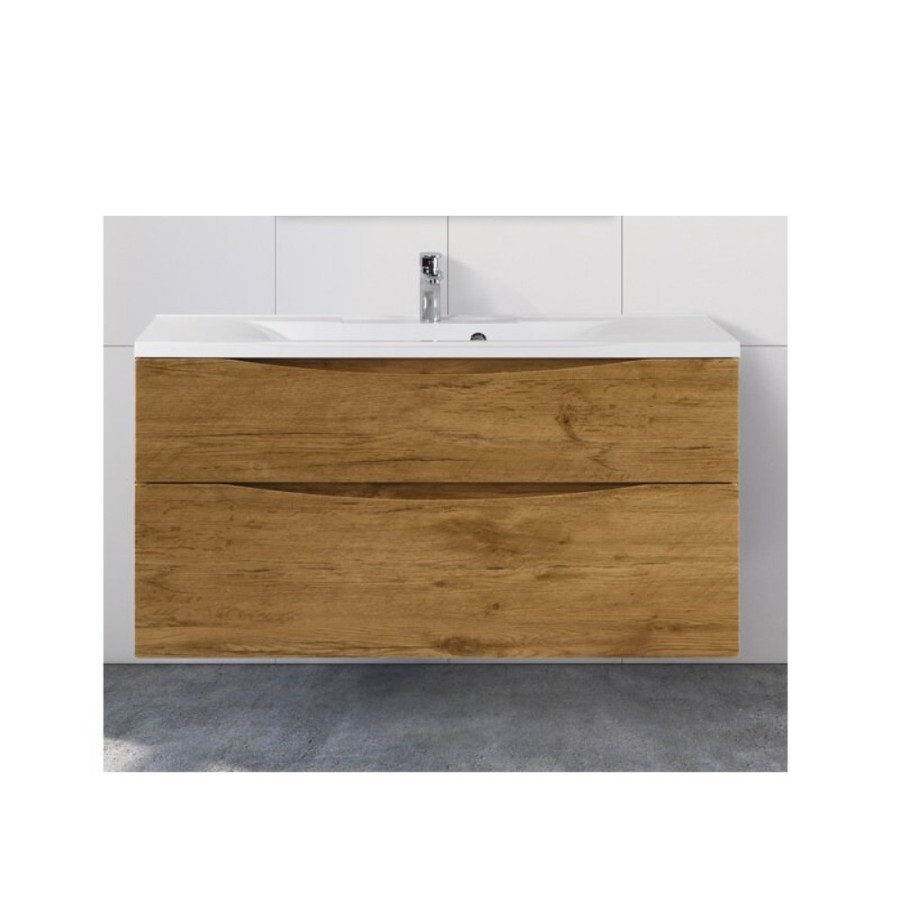 Тумба под раковину BelBagno Marino 100 см, Rovere Nature - натуральный дуб, MARINO-H60-1000-2C-SO-RN-P