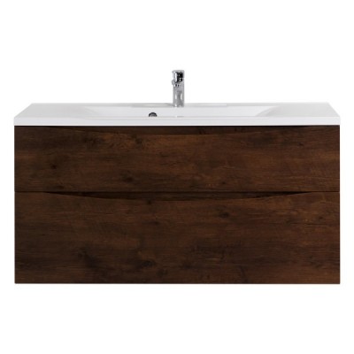 Тумба под раковину BelBagno Marino 100 см, Rovere Moro - коричневый дуб, MARINO-H60-1000-2C-SO-RW-P