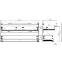 Тумба под раковину BelBagno Marino 120 см, Rovere Nature - натуральный дуб, MARINO-H60-1200-2C-SO-RN-P