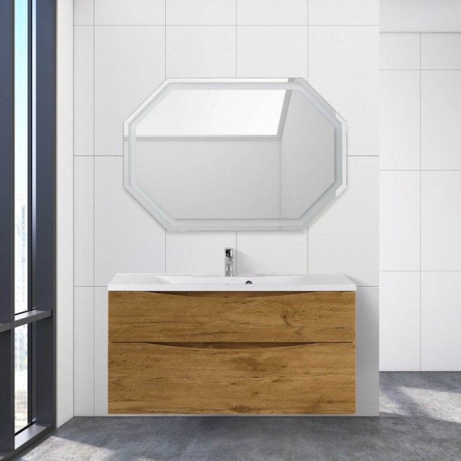 Тумба под раковину BelBagno Marino 120 см, Rovere Nature - натуральный дуб, MARINO-H60-1200-2C-SO-RN-P