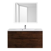 Тумба под раковину BelBagno Marino 120 см, Rovere Moro - коричневый дуб, MARINO-H60-1200-2C-SO-RW-P