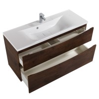 Тумба под раковину BelBagno Marino 120 см, Rovere Moro - коричневый дуб, MARINO-H60-1200-2C-SO-RW-P