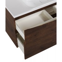 Тумба под раковину BelBagno Marino 120 см, Rovere Moro - коричневый дуб, MARINO-H60-1200-2C-SO-RW-P