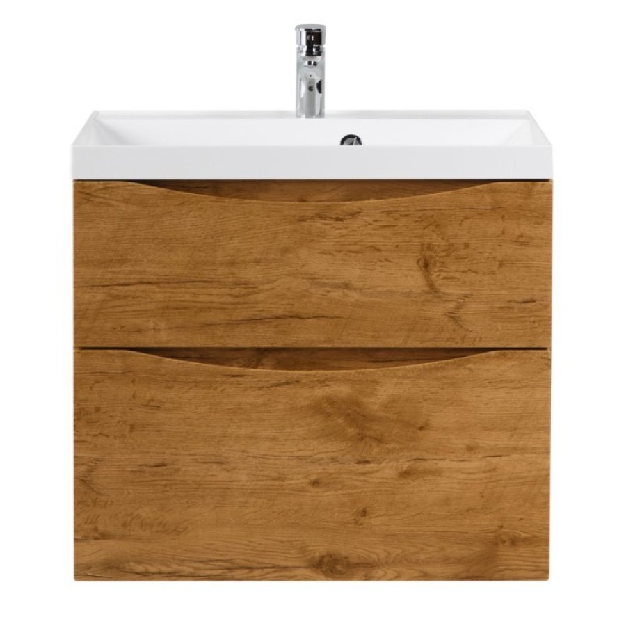 Тумба под раковину BelBagno Marino 60 см, Rovere Nature - натуральный дуб, MARINO-H60-600-2C-SO-RN-P