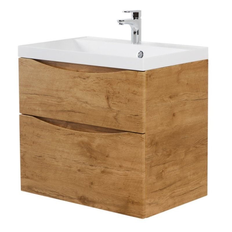 Тумба под раковину BelBagno Marino 60 см, Rovere Nature - натуральный дуб, MARINO-H60-600-2C-SO-RN-P