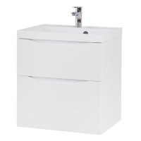 Тумба под раковину BelBagno Marino 70 см, Bianco Lucido - белый глянец, MARINO-H60-700-2C-SO-BL-P