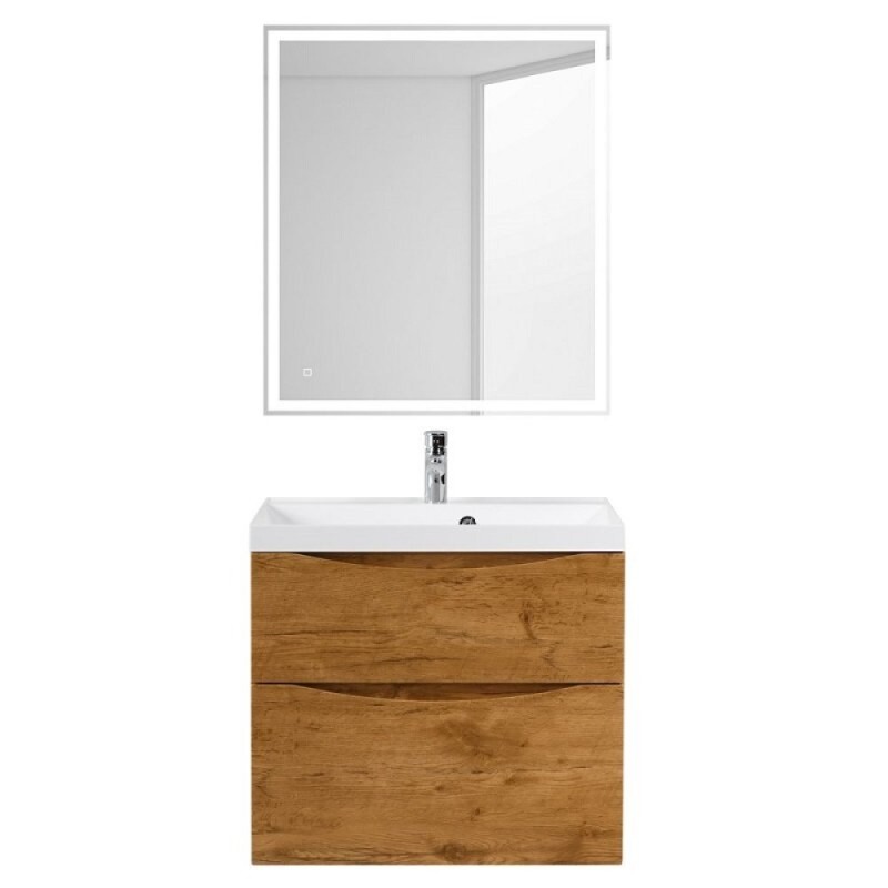 Тумба под раковину BelBagno Marino 70 см, Rovere Nature - натуральный дуб, MARINO-H60-700-2C-SO-RN-P