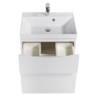 Тумба под раковину BelBagno Marino 80 см, Bianco Lucido - белый глянец, MARINO-H60-800-2C-SO-BL-P