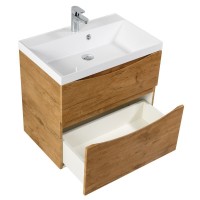 Тумба под раковину BelBagno Marino 80 см, Rovere Nature - натуральный дуб, MARINO-H60-800-2C-SO-RN-P
