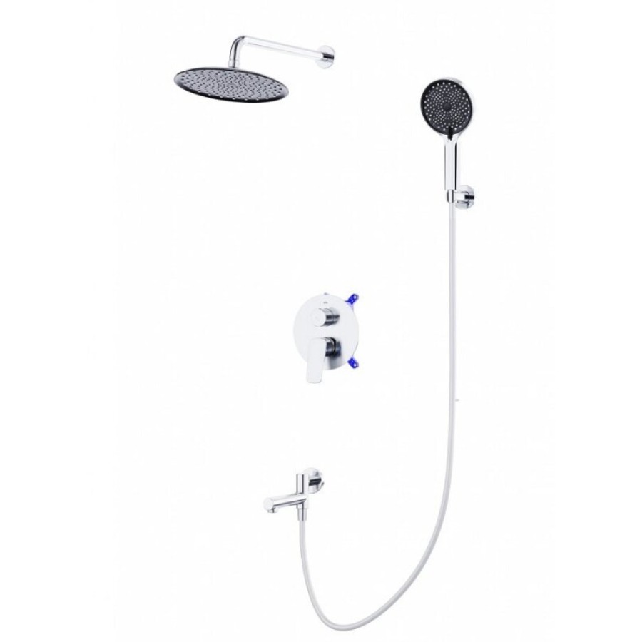 Душевая система BelBagno Marino MARINO-VDSET-CRM, цвет хром
