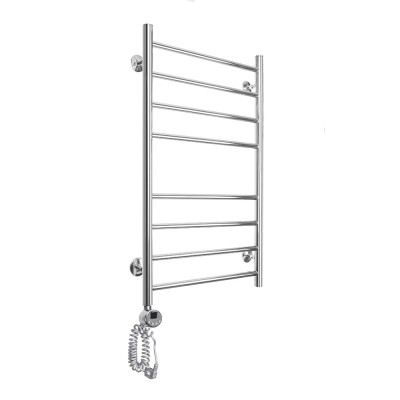 Полотенцесушитель электрический Domoterm Медея П8 400x800 EL, ширина 40 см, высота 80 см, подключение слева, хром