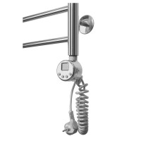 Полотенцесушитель электрический Domoterm Медея П8 400x800 ER, ширина 40 см, высота 80 см, подключение справа, хром