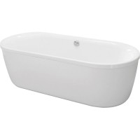 Акриловая ванна Cezares Metauro Central 180 х 80 см, METAURO-Central-180-80-40-W-MATT, цвет белый