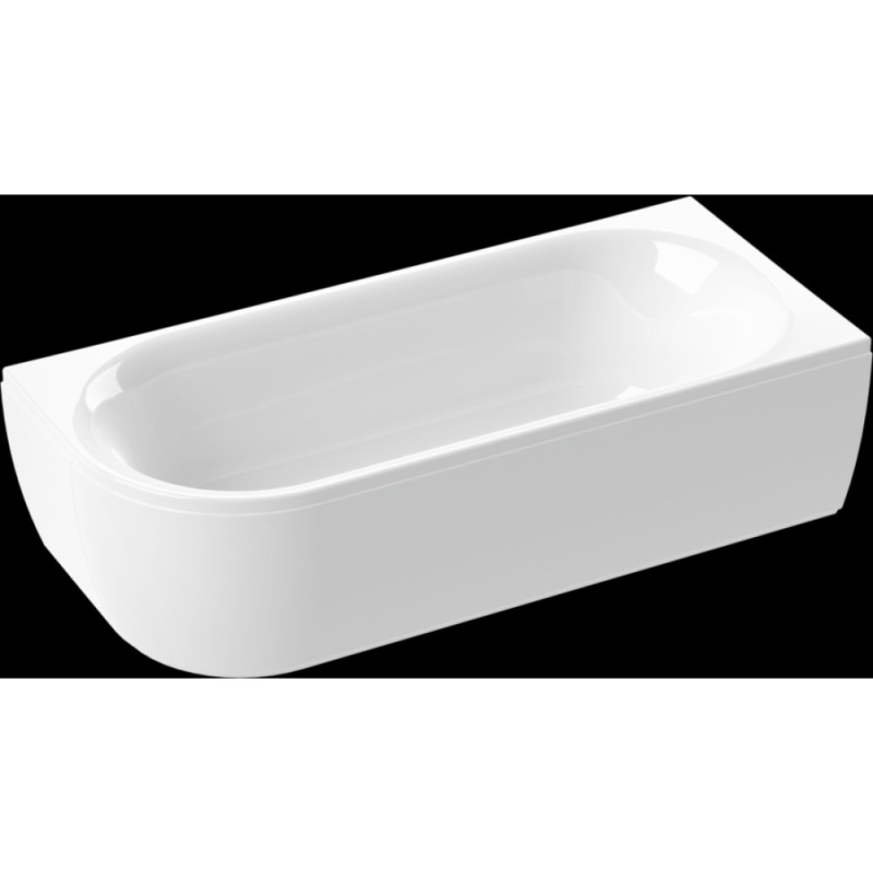 Ванна акриловая Cezares Metauro Corner 180 x 80 x 40 см