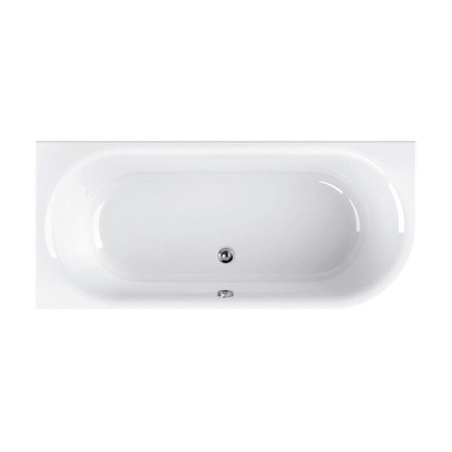 Ванна акриловая Cezares Metauro Corner 180 x 80 x 40 см