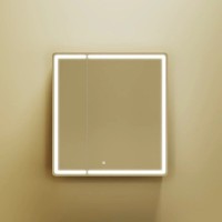 Зеркальный шкаф Sancos Mirror MI70ECH, 70 см, с LED подсветкой и сенсорным выключателем, цвет дуб чарльстон
