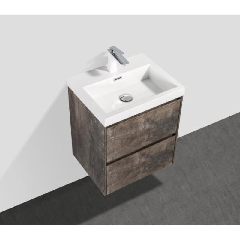 Тумба под раковину BelBagno Pietra Mini PIETRA MINI-500-2C-SO-PT 50 см, коричневый (Stone)