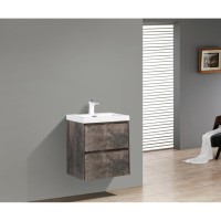 Тумба под раковину BelBagno Pietra Mini PIETRA MINI-500-2C-SO-PT 50 см, коричневый (Stone)